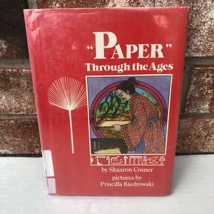 3/$12! Paper Through the Ages Shaaron Cosner Ex-Library Book HC 0876142706
